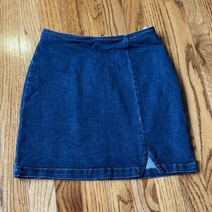 Wild Fable Dark Blue Mini Skirt